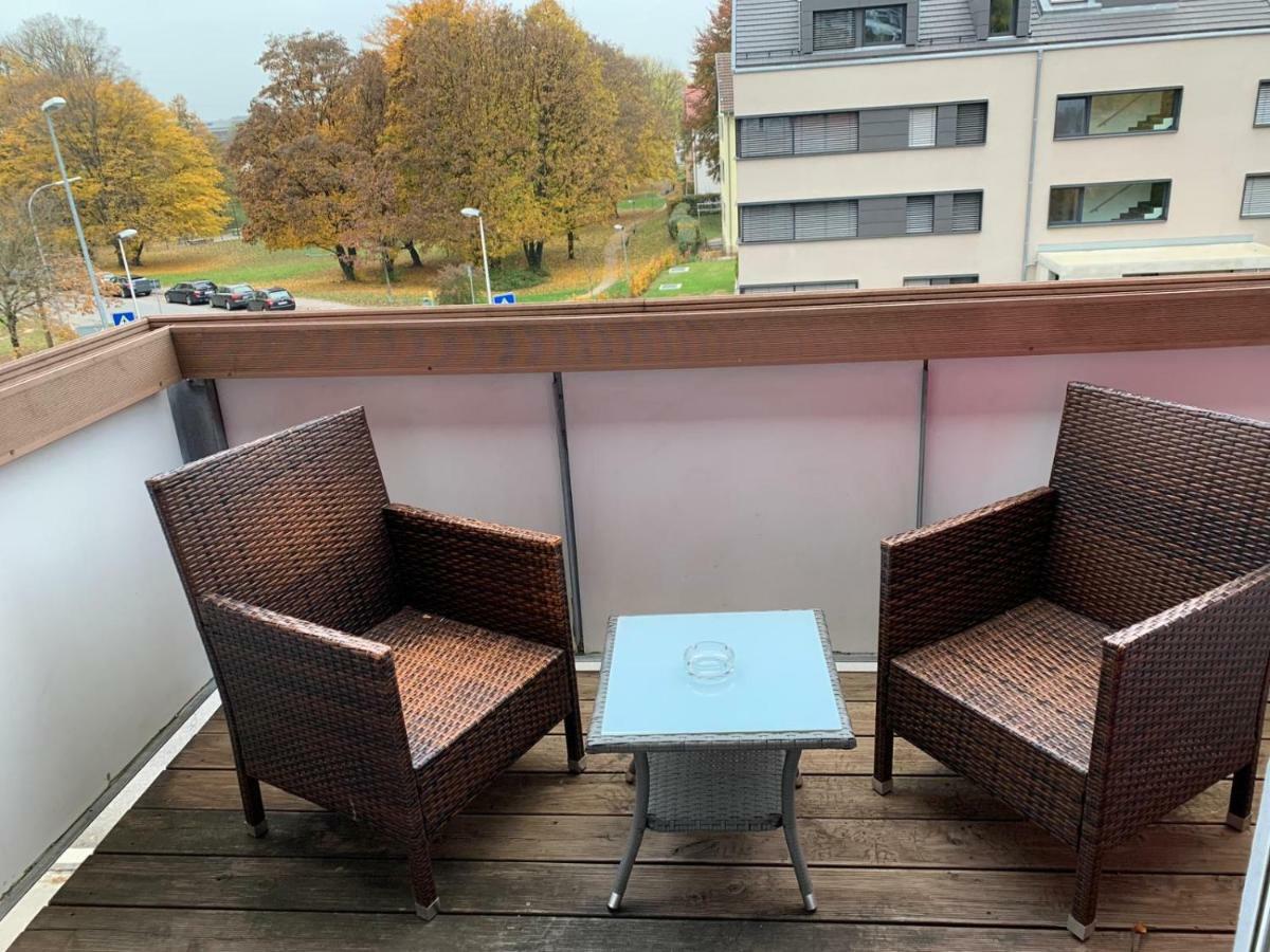 Zentrales Wg-Zimmer 1 Ravensburg, Balkon, Kamin Apartment Exterior photo